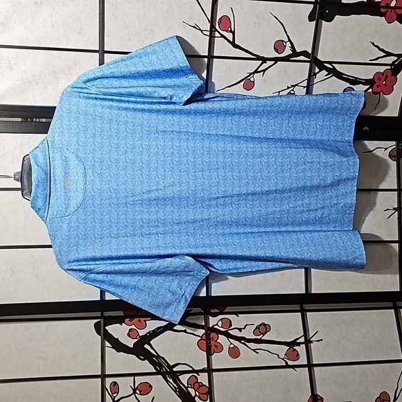 Hickey Freeman Blue Golf Polo Shirt Size Small New - Picture 8 of 8